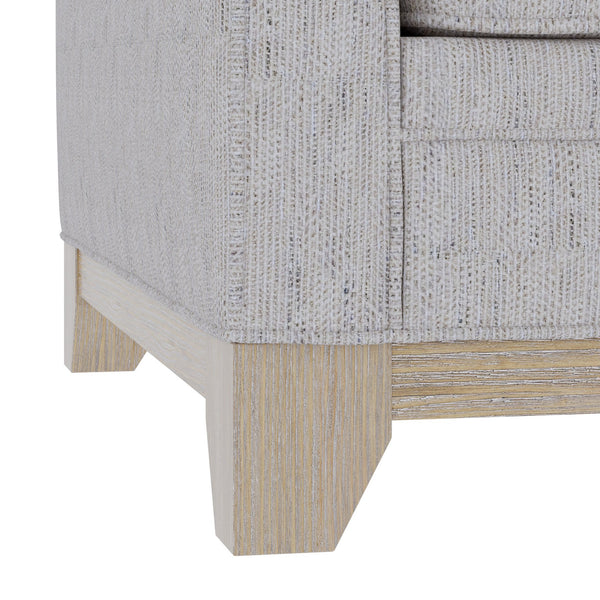 English Elm Wallace & Bay - Gray Chair - River Sand Fabric Accent Chair, Casual Elegant Design, Easy-Care Upholstery, 35"H B361P384437