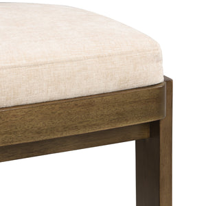 English Elm Christopher Knight Home® - Upholstered Modern Dining Chairs Set of 2 with Comfortable Fabric Seats, Solid Rubber Wood Legs, 330lb capacity and Timeless Design Beige N779P236964A