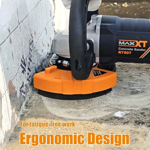 English Elm 5 Inch Diamond Grinder 1500w 14a Motor 7 Speed Concrete Polishing Kit Dust Port T3177P305045