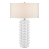 Cassandra White Table Lamp