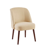 Madison Park Bexley Modern/Contemporary Rounded Back Dining Chair MP100-0152 Natural