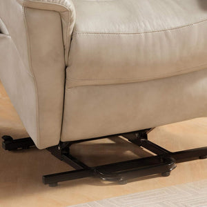 English Elm 1pc Power Lift Recliner Faux Leather Chaise Massager Lumbar Relief Modern Lounge B011P205580