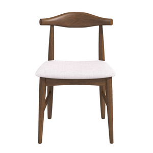 English Elm Ashcroft Furniture - Damian  Solid Wood Beige Dining Chair