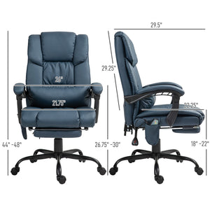 English Elm Premium High Back Pu Leather Executive Chair with Foam Cushion and Swivel Base T3971P409844