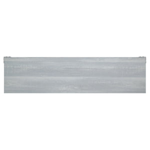 English Elm Richmond 60" TV Stand with Steel Corner Plates, Full-Extension Drawers & Cable Management in Textured Finish Grey B365P398319