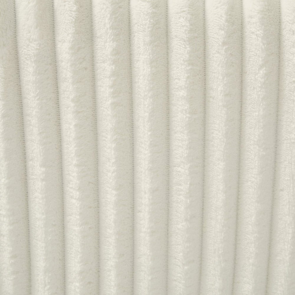 English Elm 129" Oversized Sectional Sofa U-Shaped Corduroy Chaise Lounge with Curved Armrests Plush Foam Comfort Beige N719S001690A