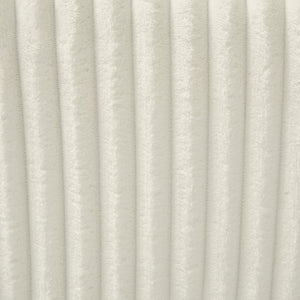 English Elm 129" Oversized Sectional Sofa U-Shaped Corduroy Chaise Lounge with Curved Armrests Plush Foam Comfort Beige N719S001690A