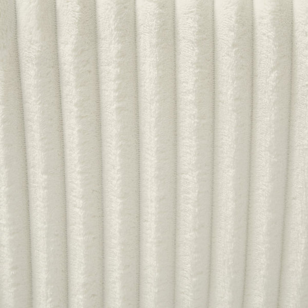 English Elm 129" Oversized Sectional Sofa U-Shaped Corduroy Chaise Lounge with Curved Armrests Plush Foam Comfort Beige N719S001690A