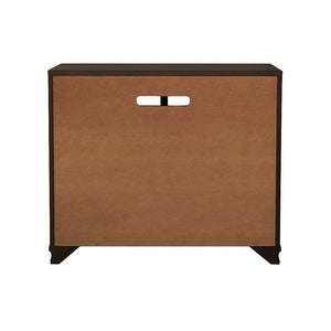 English Elm 6-Drawer Media Chest with Open Shelf, Brown Cherry Finish — Spacious Drawers, Sturdy Classic Design B016P356214