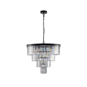 English Elm Modern Marble Resin Ring Pendant Warm Led Glow for Dining Rooms and Kitchen Islands W2312P415970