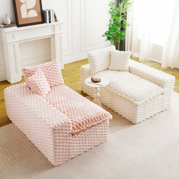 English Elm Luxury Color-Block Turtle Velvet Sofa - Versatile Modular Design For Stylish Living Room Comfort W3371S00044