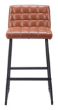 Pago Barstool - Set of 2 Brown 109950 Zuo Modern