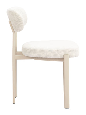 Zuo Modern Aurea Dining Chair Set Of 4 – Modern Light Gray Upholstered Seating For Stylish Hospitality Spaces Gray 100% Polyester,Plywood,Steel 110861-zuo-modern