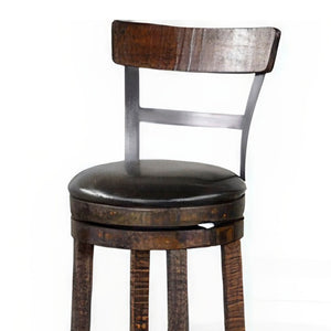 English Elm Kara Upholstered Counter Height Dining Chairs Set of 2 with Solid Wood Frame B056P416926