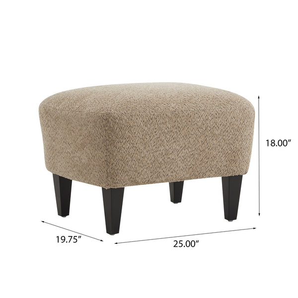 English Elm Christopher Knight Home® - Gerald Boucle Upholstered Club Chair with Tapered Birch Legs, Tonal Piping and Cozy Texture Brown 33 L x 32.75 W x 30 H N776P243523D