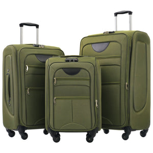 English Elm Softside Expandable 3 Piece Luggage Set with Spinner Wheels Tsa Lock Travel Ready N732P198614Y