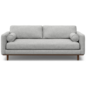 English Elm Morrison Mid-Century 89-Inch Sofa & Ottoman Set - Versatile Comfort, Eco-Friendly Design, Stylish Living B136P199248