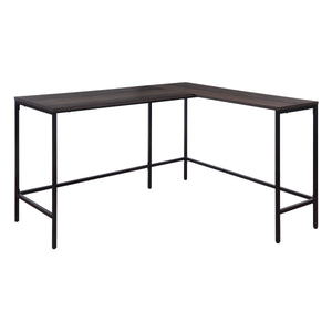 OSP Home Furnishings Contempo L-shaped Desk Ozark Ash