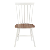 OSP Home Furnishings Eagle Ridge Dining Chair Toffee / Cream