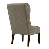 Madison Park Garbo Modern/Contemporary Captains Dining Chair FPF20-0279 Grey