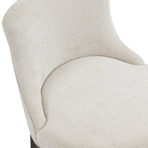 English Elm Lucia Natural Chenille Barstool With Beech Wood Legs - Stylish Comfort & Durability For Any Space B365P398036