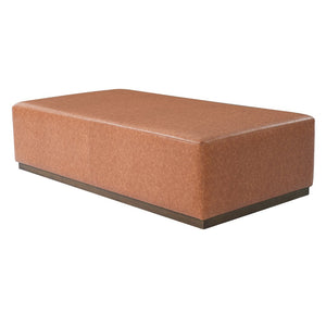 English Elm Multifunctional Pu Leather Ottoman with Rubberwood Legs for Modern Living Rooms N769P350145P
