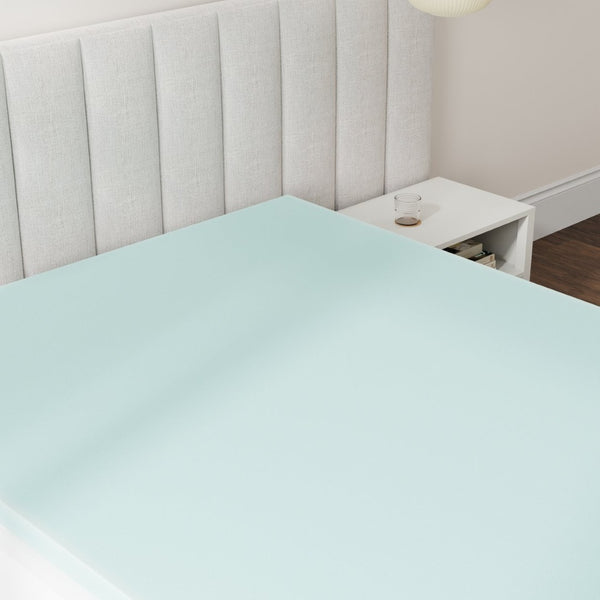 English Elm 3 Inch Certipur-us Memory Foam Full Mattress Topper Breathable Pressure Relief B337P335282