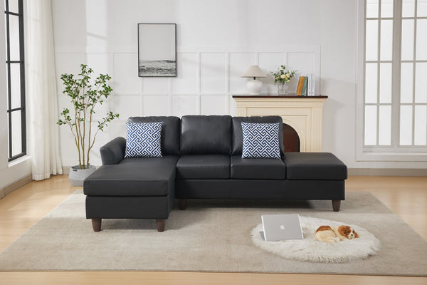 English Elm Hidden Compartment Modular Sectional with Pull Out Drawer and Coordinated Accent Pillows B2730S00065