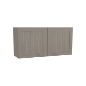 English Elm Wall Wall Cabinet with 2 Doors for Kitchen Storage, Modern Engineered Wood Design, Durable & Compact White Oak 44.09 L x 29.13 W x 3.54 H B097P350280