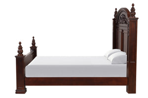 English Elm Lyndon Queen Post Bed In Rich Cherry - Timeless Design With Classic Craftsmanship For Your Bedroom B078S00595