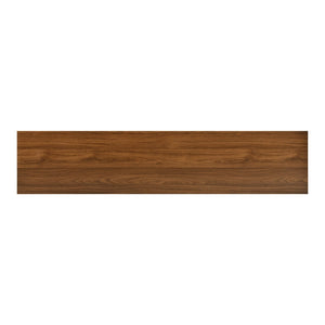 English Elm Retro Wood Grain Media Console Wavy Door Cabinet for Living Room Tvs 75 In N721P379534D