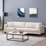 Christopher Knight Home® - Noble House - - Mirod Comfy 3-Seat Sofa With Wooden Legs, Modern Style For Living Room And Study