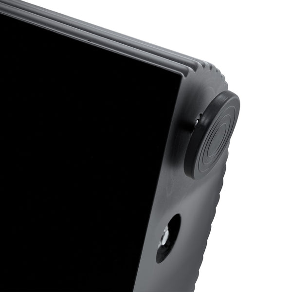 English Elm Table & 8 Chairs Set - Modern Black Wood Grain Mdf Dining Ensemble With Ergonomic Tech Fabric Comfort W1151S04153-GIGA