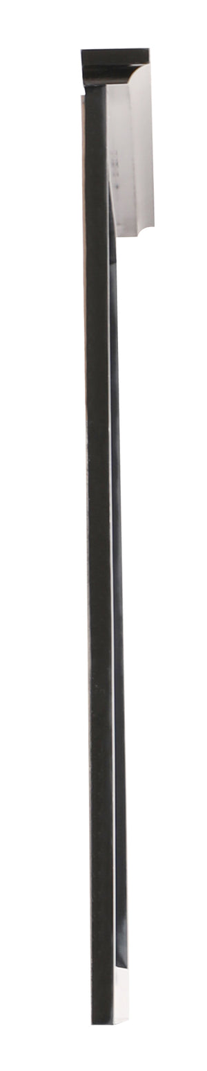 English Elm Sleek Black Casual-Style Wall Mirror — 35"x37" Minimalist Particle Board Frame, Durable Finish, Easy Hang, No Assembly Required B078118399