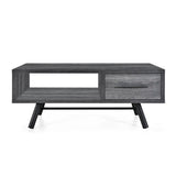 Christopher Knight Home® - Noble House - Burgoyne Mid-Century Modern Coffee Table with Storage