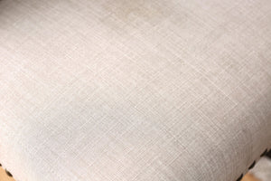 English Elm Rustic 2Pc Wingback Side Chair Set With Button Tufting & Nailhead Trim In Antique Black & Beige Finish B2741P408973-GIGA