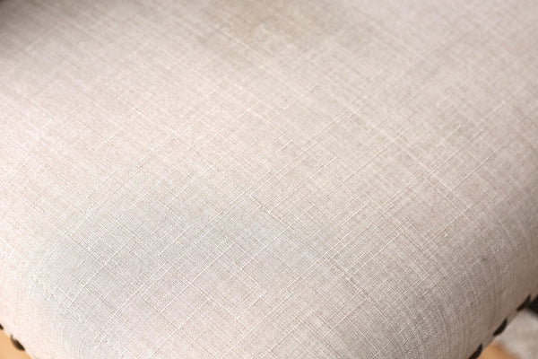 English Elm Rustic 2Pc Wingback Side Chair Set With Button Tufting & Nailhead Trim In Antique Black & Beige Finish B2741P408973-GIGA