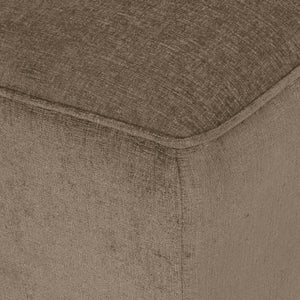 English Elm Christopher Knight Home® - Loveseat Double Chaise Lounge - Elegant Brown Fabric With Button-Tufted Design & Accent Pillows 68104.00AFBRN_68104.00BFBRN