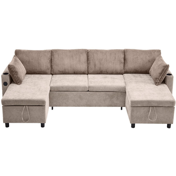 English Elm Swivel Barrel Accent Chair Chenille Tufted Round Club Seat for Living Room Lounge N719S002230D