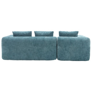 English Elm United We Win 98.42-Inch Modern Modular L-Shaped Sectional Sofa With Chaise & Smart Side Pockets W1568S00145-GIGA