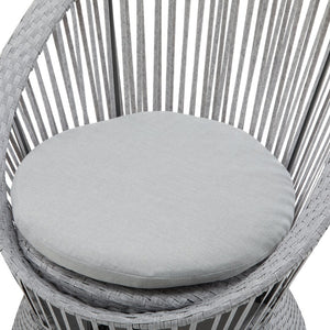 English Elm Christopher Knight Home® - [Set Of 2] 26.7" Modern Swivel Wicker Lounge Chairs With Cushions - Stylish & Versatile For Any Space N767P237032G_2