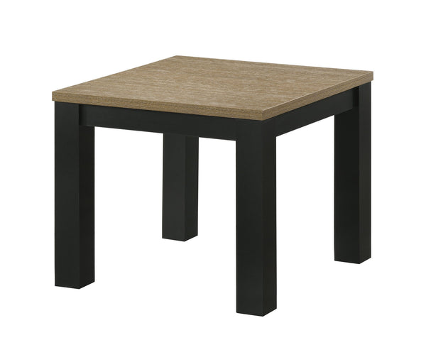 English Elm Brown 3-Piece Living Room Table Set – 47.2" Coffee + 2 End Tables, Sleek Wood Finish, Spacious Surfaces, Easy Assembly B011P244305