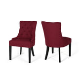 Christopher Knight Home® - Noble House - Cheney Contemporary Tufted Dining Chairs - Set of 2