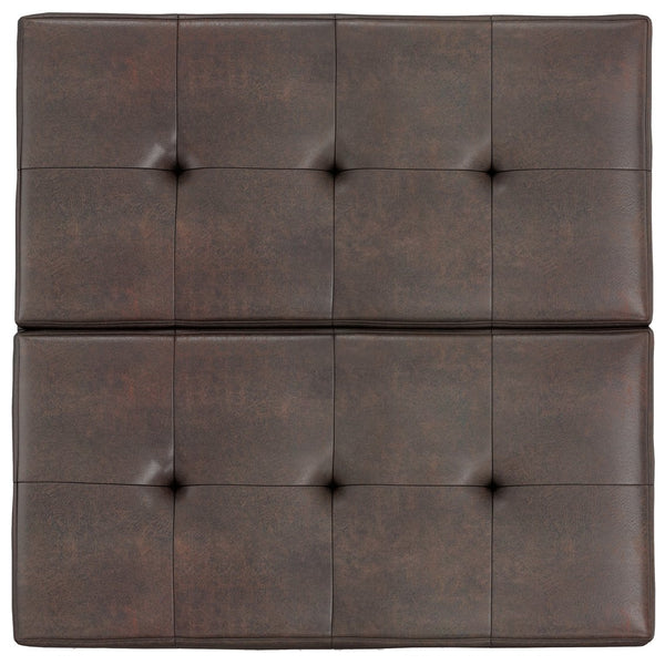 English Elm Dover Lift-Top Ottoman: Stylish Coffee Table With Hidden Storage & Versatile Seating For Any Room B136P252691