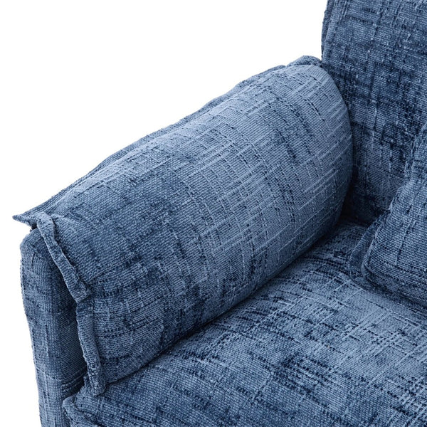 English Elm United Oversized 112" Modular Sectional Sofa - Modern Chenille Cloud Couch With Storage Ottoman & Usb Ports W1568S00190-GIGA