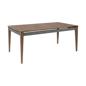 English Elm Orbit Solid Eucalyptus Rectangular Outdoor Dining Table for Patio Garden Use B2736P464825