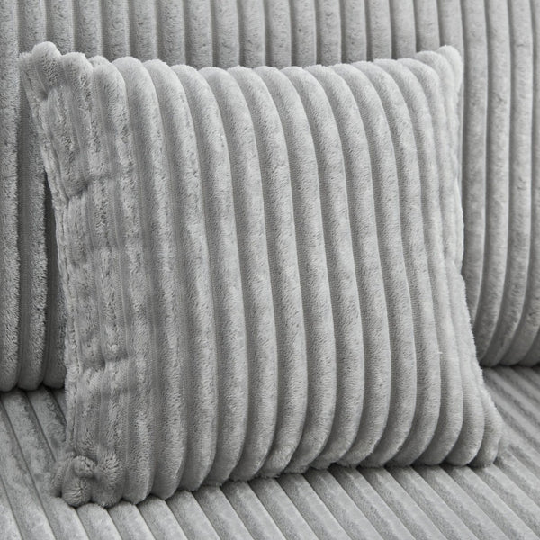 English Elm Swivel Barrel Accent Chair Chenille Tufted Round Club Seat for Living Room Lounge Grey N719S002270E