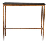 Nida Bar Table Black & Bronze 109970 Zuo Modern