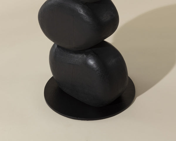 Sunpan Paplo End Table - Stylish Modern Design, Durable Wood Construction, Perfect for Any Living Space Black