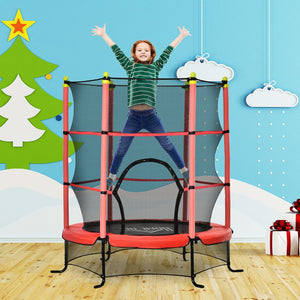 English Elm Soozier 5.3 Foot Kids Trampoline Bungee Spring Free Design Safe Indoor Bouncer W2225P229304